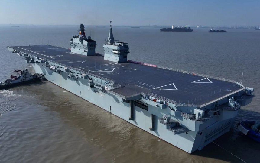 China schimbă regulile jocului: primul portavion pentru drone a fost desfășurat în Marea Chinei de Sud