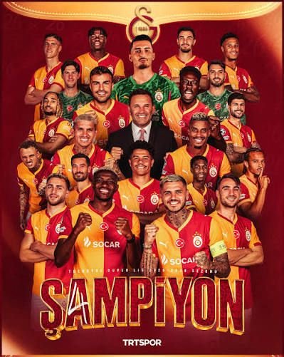 Galatasaray tarih yazdı: Sarı-kırmızılılar üst üste 4. kez şampiyon oldu