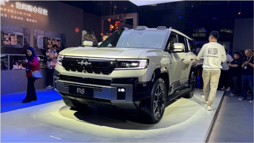 BYD’den dikkat çeken Bao 8: Drone taşıyan SUV teknoloji dünyasını şaşırttı