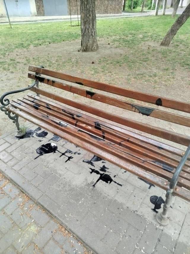 В Кишиневе зафиксирован случай вандализма в отношении городского имущества